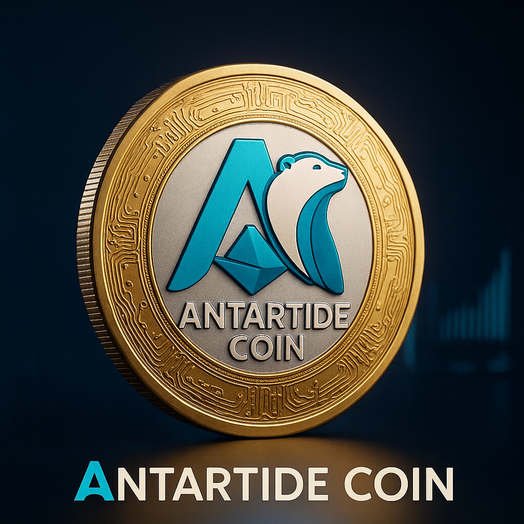 AntartideCoin 3D coin visual